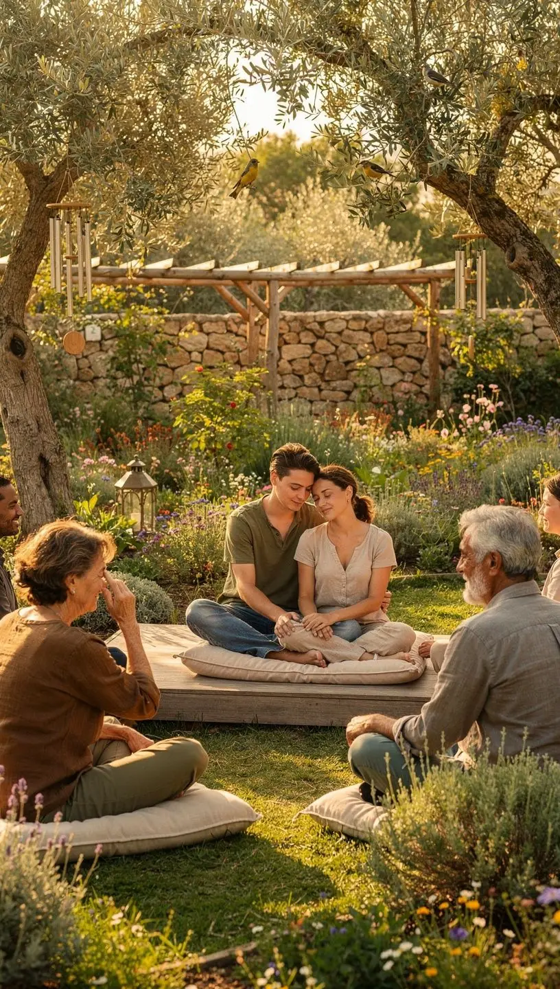 Vista panorámica de un paisaje natural en España, ideal para la meditación y el ejercicio.
